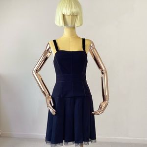 JUICY COUTURE Black Ponte Dress SZ 2